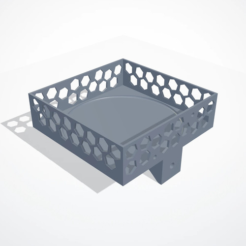 Wandflaschenhalter honeycomb - wandflaschenhalter,