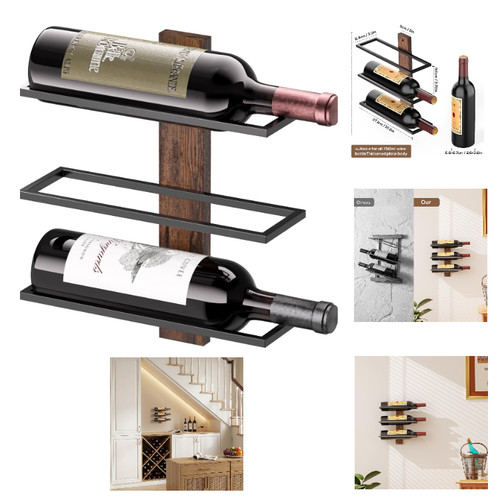 Wand weinregal flaschen - wand,