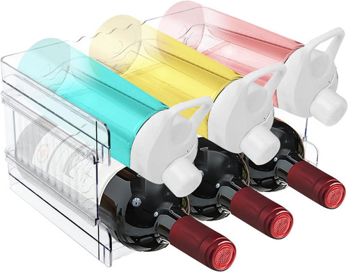 Flaschenregal stapelbarer - flaschenregal,