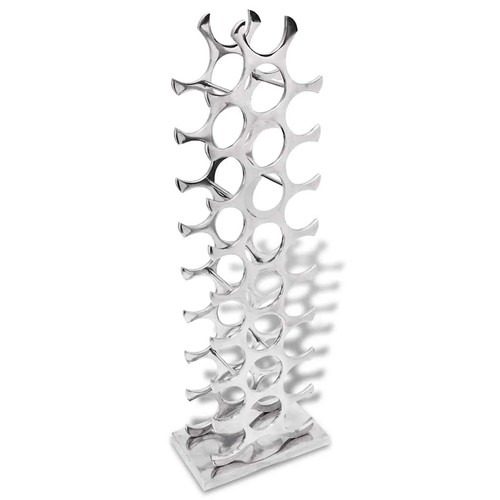 Weinregal aluminium silber - weinregal,
