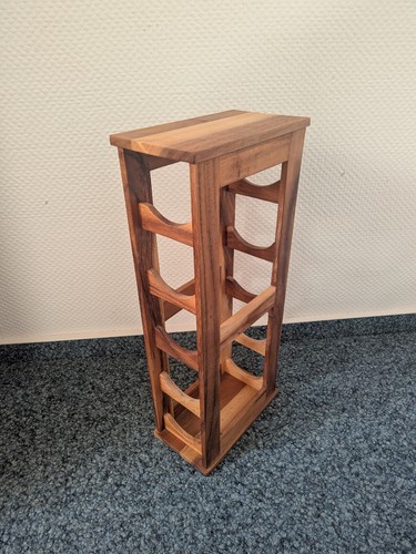 Weinregal holz flaschen - -,